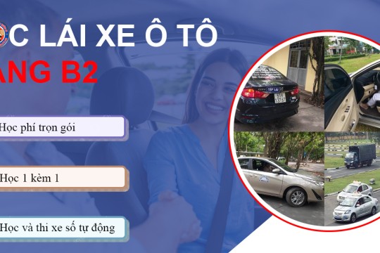 Học lái xe ô tô bằng B (Số sàn)